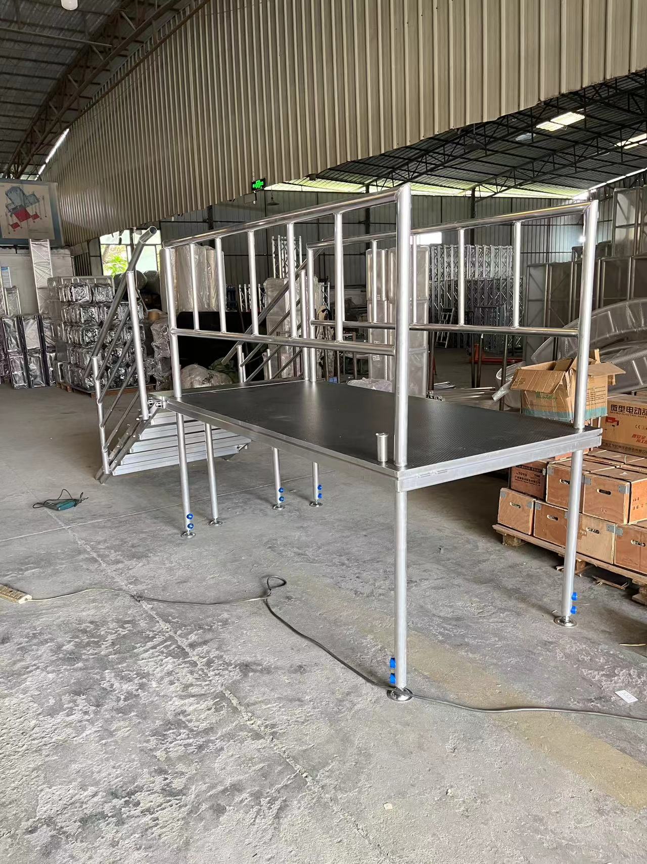 Quick Assembly Aluminium Stage Platform Lightweight For Concert Event