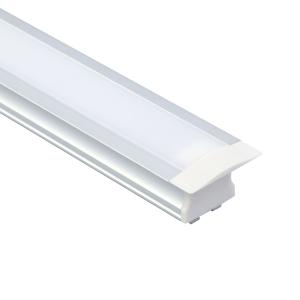 China U Shape Furniture LED Light Aluminum Channel , Silver Aluminum Recessed LED Profile wholesale