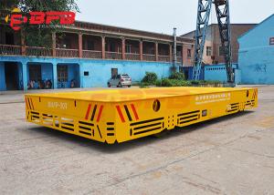 China SGS Battery Solid Wheels 20m/Min 65T Rail Transfer Cart wholesale