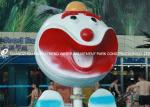 Fiberglass Aqua Play ,Water Game Spray Park Equipment For Kids Entertainment