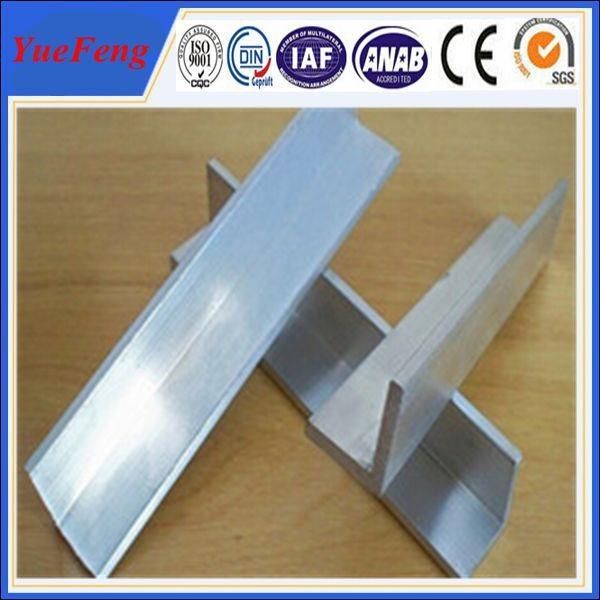 2015 new products mill finish 6063 customized aluminum angle aluminum extrusion