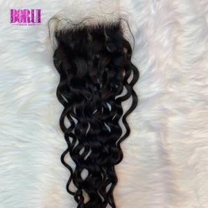 China 5x5 HD Swiss Transparent Frontal Lace Closure 100% Human Virgin Hair wholesale
