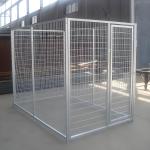 1.5x2M Easy To Install Galvanized Outdoor Dog Kennel Metal Dog Cage