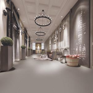 China GradeAAA 60x120 Porcelain Granite Ceramic Floor Tiles in White Light Grey for Interior wholesale