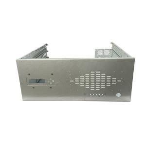 China 4U Server Case Black Rackmount Chassis Industry Case Short Case Supplier wholesale