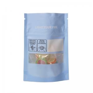 China Heat Seal Plastic Packaging Bag For Nut Chocolate Candy With Child Proof Zipper wholesale