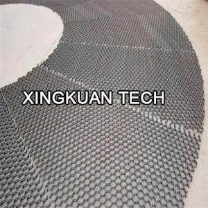 China AISI 321 Hex Grid Hex Metal Mesh & Hexsteel For Refractory Lining on sale