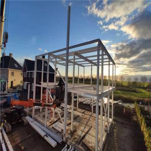 China Cement Board Steel Structure Homes With Floor Deck wholesale
