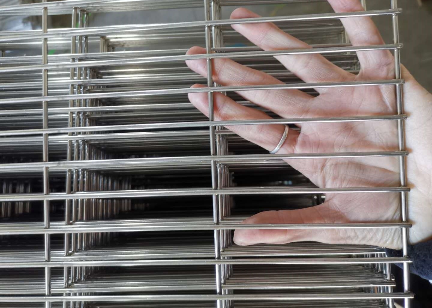 3mm 2x4 3x3 5x5 Stainless Steel Welded Wire Mesh Panel