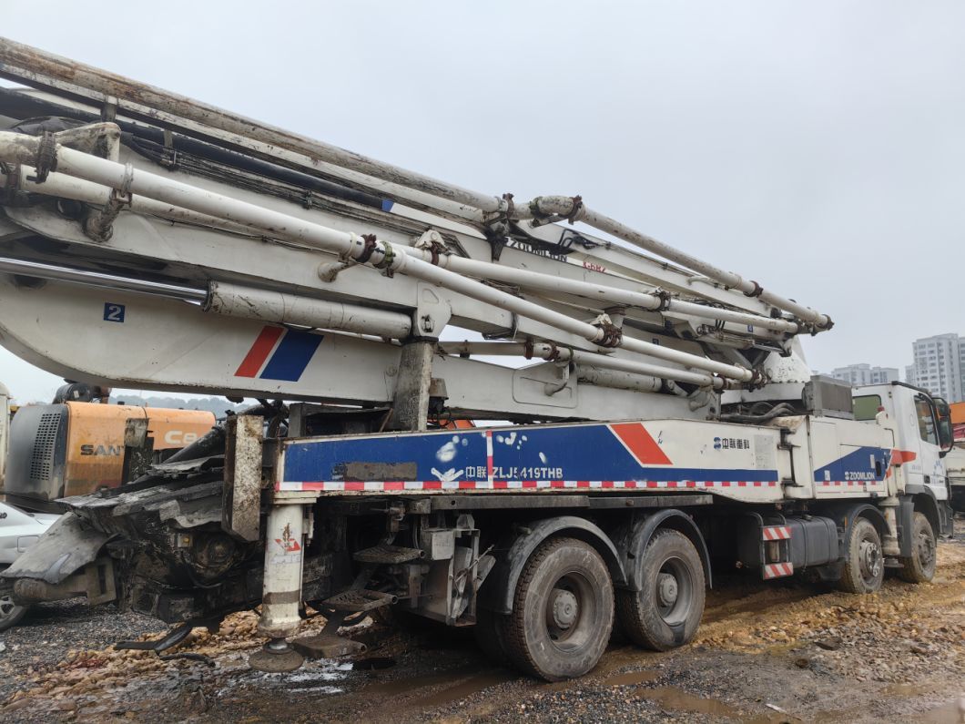2014 Zoomlion 49m Concrete Pump Trcuk Mercedes Benz Chassis
