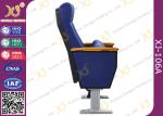Stainless Leg Base Aluminum Auditorium Theater Seating For Government Hall In