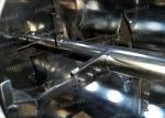 Anti Corrosive Horizontal Plough Mixer , Horizontal Batch Powder Blender