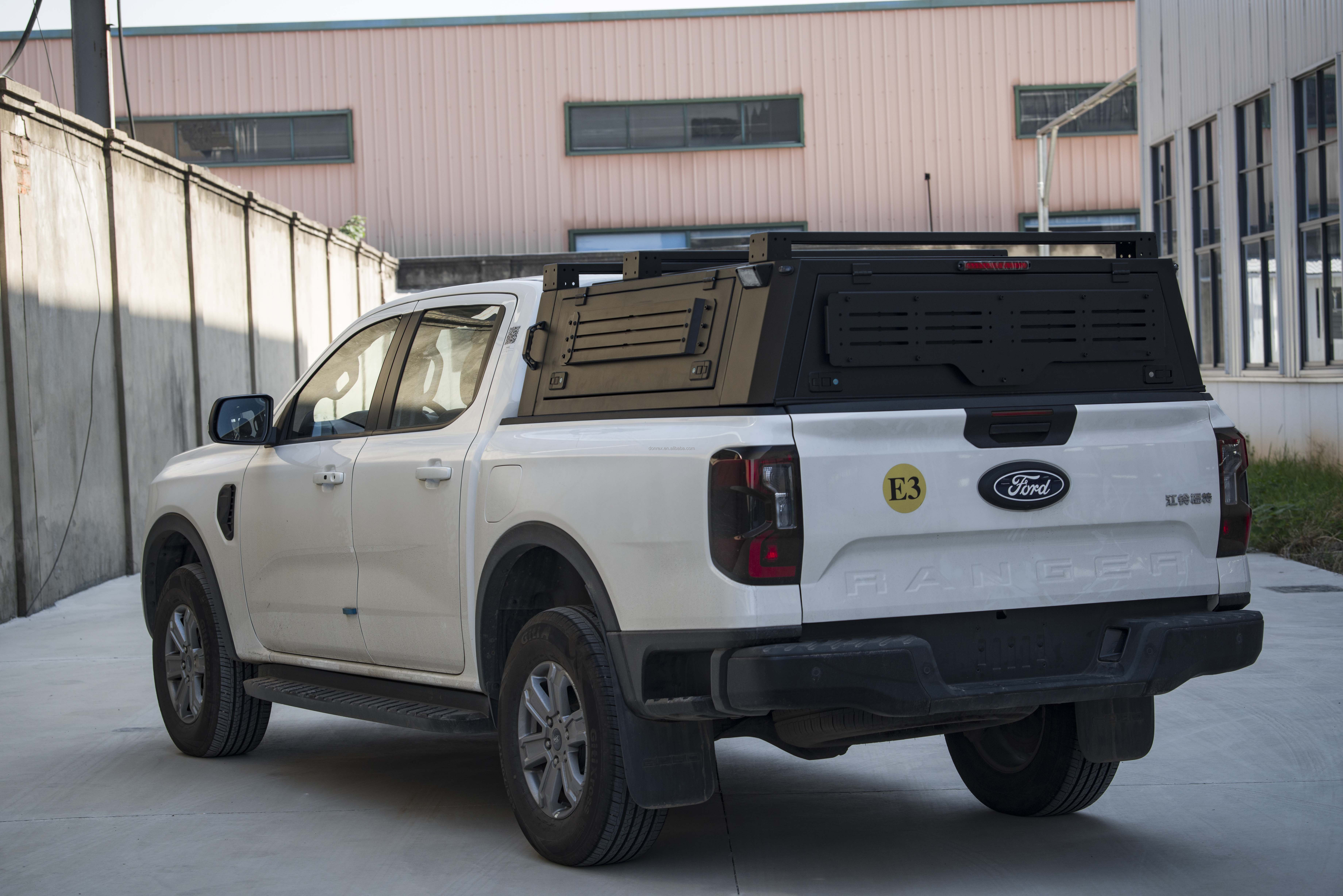 Ford Ranger 4x4 Auto Accessories Aluminum Alloy 2023 Pickup Truck Bed Hardtop Canopy