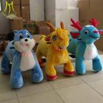 Hansel kids amusement park rides electric riding horse machine for sale
