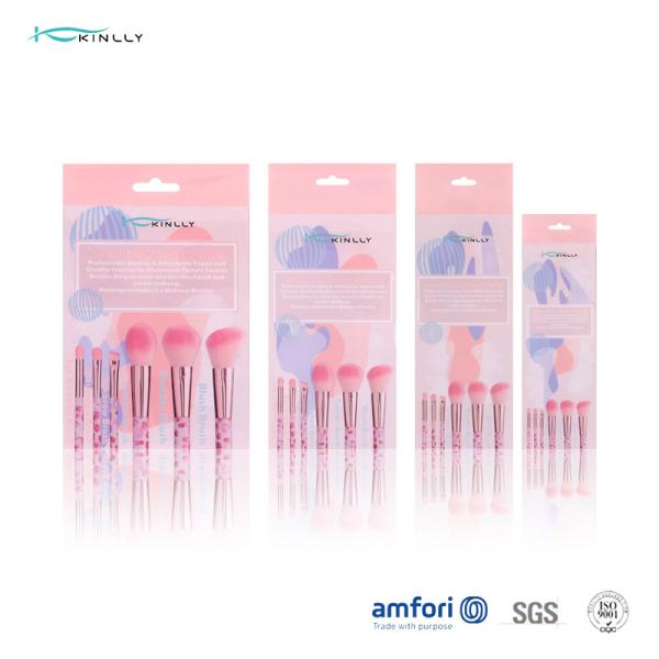 Poly Bag OEM 6PCS Contour Basic Makeup Brush Set