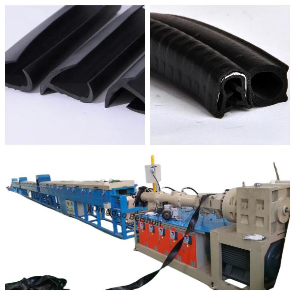 Automatic EPDM Rubber Seal Strip Production Line Produces High Quality Rubber