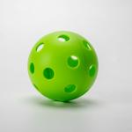 PE Integrated Seamless Indoor And Outdoor Pickleballs Elastic TPE Pickleball