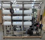 Salty Drill Well Borehole Water Filtration System 4000 Liters / Hour RO