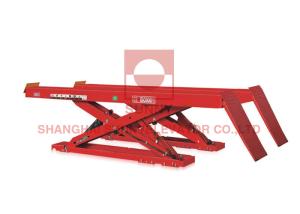 China 4000kg Ultra Thin Scissor Lift On Surface Mounting Lifter Car Lift Scissor wholesale