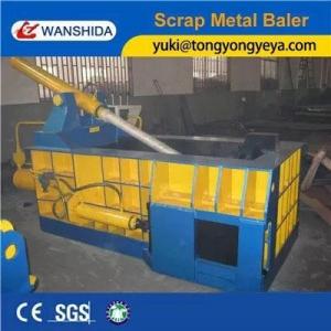 China Push Out Scrap Metal Baler Machine 11kW Aluminum Scrap Baling Press wholesale