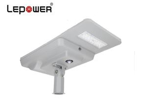 China Solar Lamp Outdoor LED Street Lights 20W 30W IP66 Aluminium Alloy PC Lens With Radio Sensor wholesale