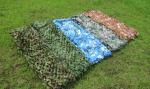 PVC Glue Coated Military Grade Camouflage Netting 3D Leaf For Armor Forces