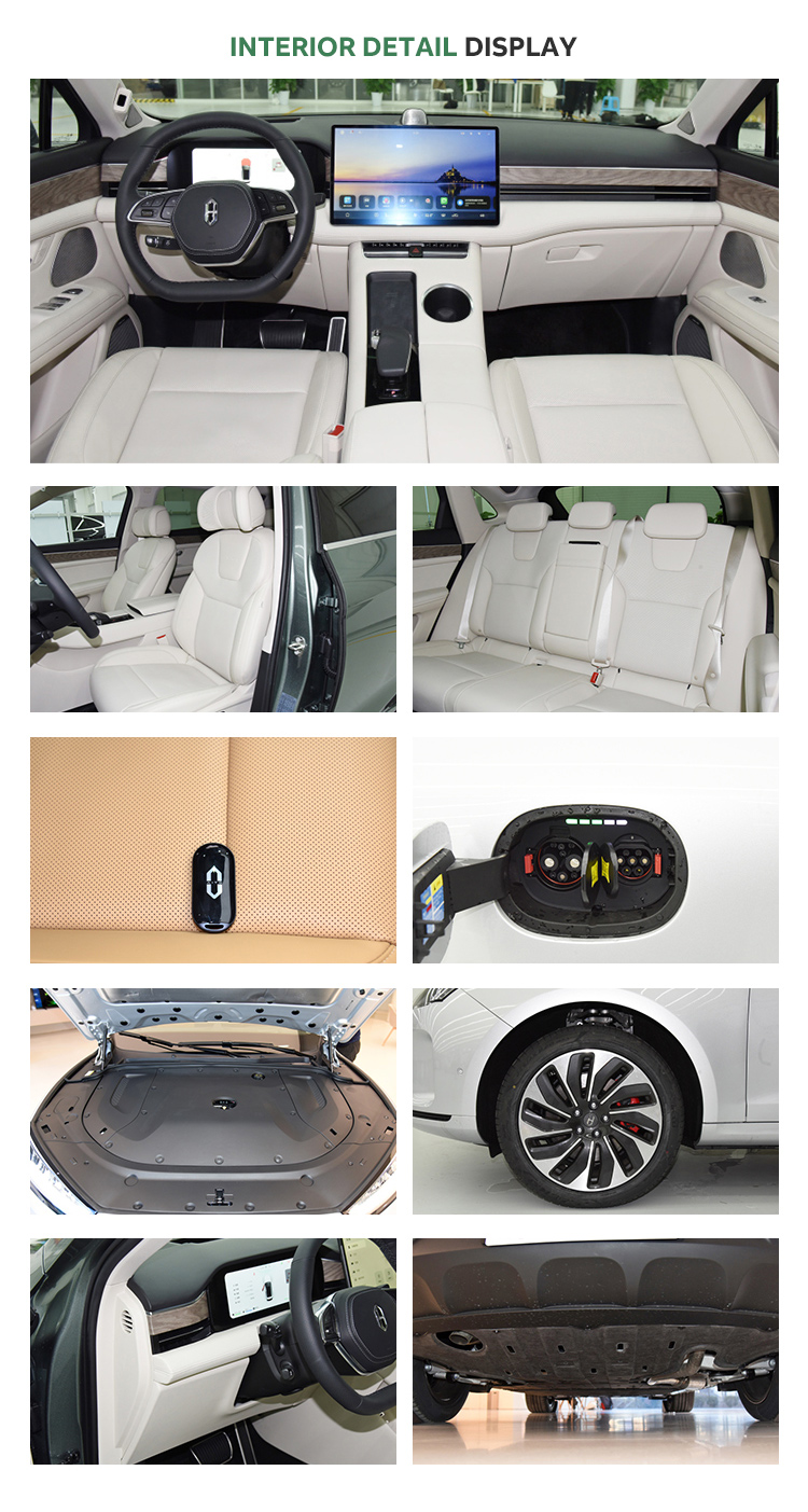 Max Speed 210KM/H Interboundary Mini Motor Electric Car with 4770x1930x1625 Dimensions
