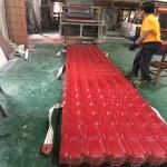 Colorful Design Construction Materials Spanish Style ASA Coated PVC Spanish Roof