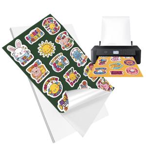 China Self-adhesive Label Material 128gsm Matte Sticker Paper For Inkjet Printing wholesale
