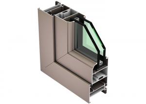 China Electrophoresis Aluminium Window Frame Profiles , Aluminum Window Frame Channel wholesale