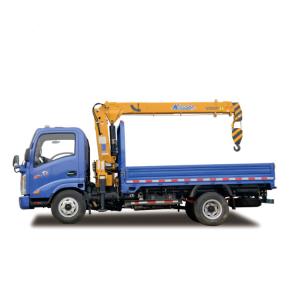 China Hydraulic Arm Crane 4 Ton Mini Construction Truck Mounted wholesale