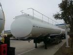 Low price Oil tanker truck trailer palm oil tanker 3 axles