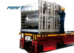China 50 Ton Carbon Steel Coil Transfer Car Battery Powered For Aluminum Coil Transportation wholesale