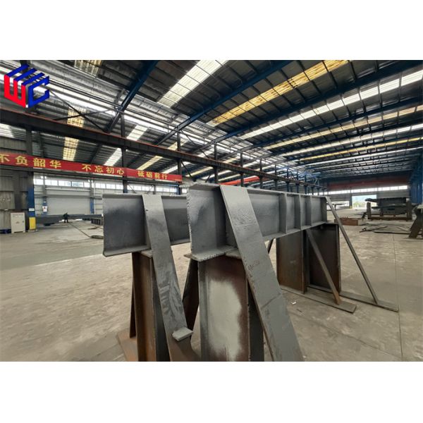 Painted Steel Structure Workshop Prebuilt Metal Buildings Windproof