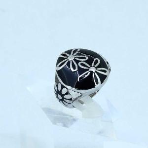 China FAshion 316L Stainless Steel Ring With Enamel LRX152 wholesale