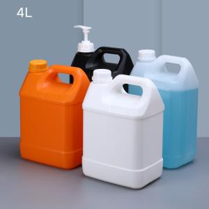 China Customized Logo 1Gallon Square Plastic Jerry Can for Wine Oil and More wholesale