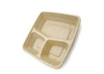 9 inch Outdoors Takeaway Food Containers Disposable Lunch Biodegradable