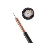 500 Meters Length RG174 Coaxial TV Cable Al Foil Braiding Shield