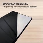 Comfortable Cotton Heated Infrared Blanket Whole Body Ir Blanket