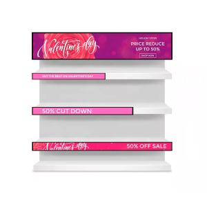 China Indoor Shelf Creative LED Display P1.8 Video Advertising Screen For Supermarket wholesale