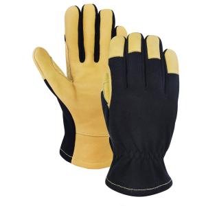 China 250 degrees Heat Resistant Work Gloves EN 659 Standard Leather Material on sale