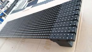 China Transparent Window Flexible LED Mesh Screen Outdoor 7800cd/Sqm wholesale