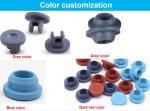 Glass Vials Butyl Rubber Stopper 28mm Medical For Antibiotic Tubular