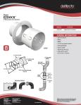 Plastic HVAC Accessories Dryer Venting Connector 4 Inch Air Conditioner Parts