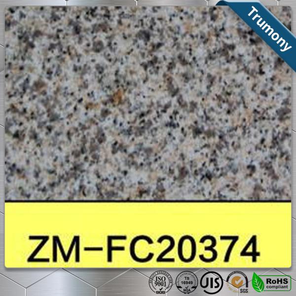 Stone Finished Painted Aluminum Sheet Panel Marble Pattern For Decoration