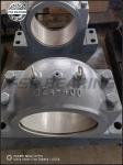 Split Type GZQ4-215 Plummer Block Housing 30*215*152mm Cast Iron Cast Steel