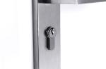 304 Stainless Steel Latches / Stainless Steel Door Lockset 3 Same Brass Keys