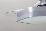 EMC Fast Speed 42" Dimmable Retractable Ceiling Fan Light With Collapsible