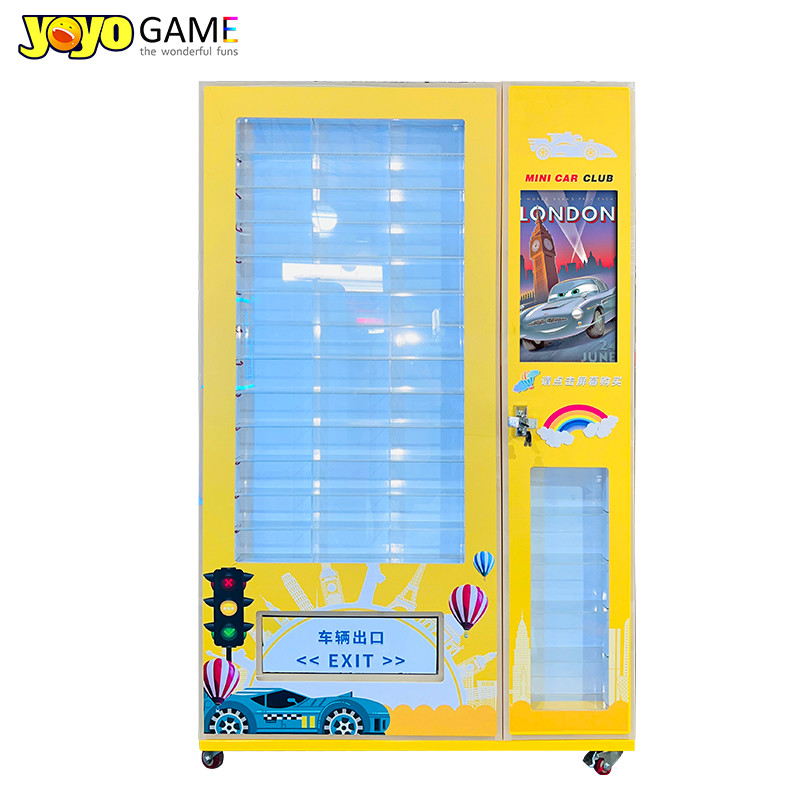 Mini Car Mode Automatic Vending Machine For Small Businesses Custom Vending Machine With Card Reader
