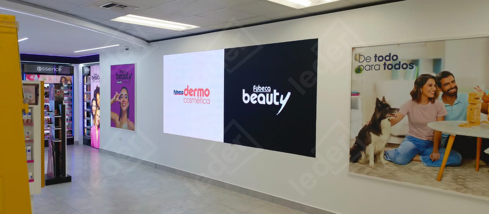 Indoor LED Screen 800~1000cd/㎡ 14-bit Gray Scale Die cast Aluminum Indoor LED Video Display Screen IP21 Protection
